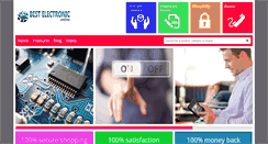 Desktop Screenshot of bestelectroniconlinestore.com